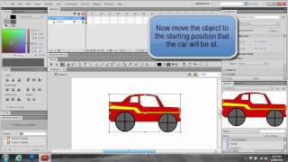 Celebrity Making a moving car in Adobe Flash Profile