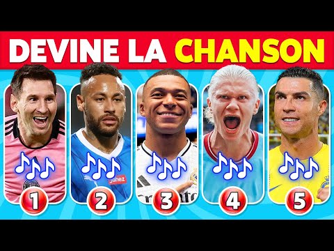 Devine la CHANSON du FOOTBALLEUR...! 🔊⚽ Hala Madrid y Nada Mas Mbappé 🐢🎵, Ronaldo, Messi, Neymar