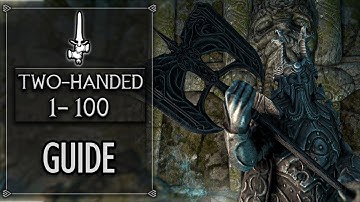 Skyrim - Level Up Two Handed To 100 FAST 2024