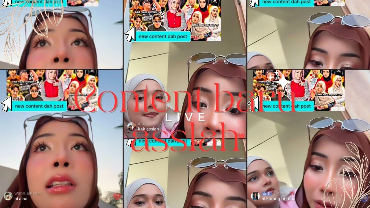 LIVE ASSLAH CONTENT BARU‼️🔥🤗