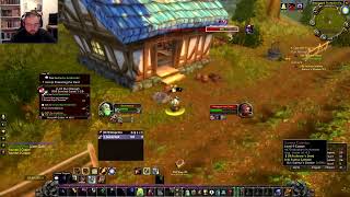 1080p 60fps - Solo Warlock level 10 quest Hardcore #worldofwarcraftclassic #worldofwarcraft