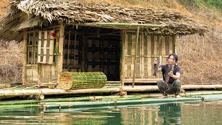 FULL VIDEO/ 45 Days: Bushwalking, Making Bamboo Rafts, Fishing, Smoked Fish, River Survival Shelter