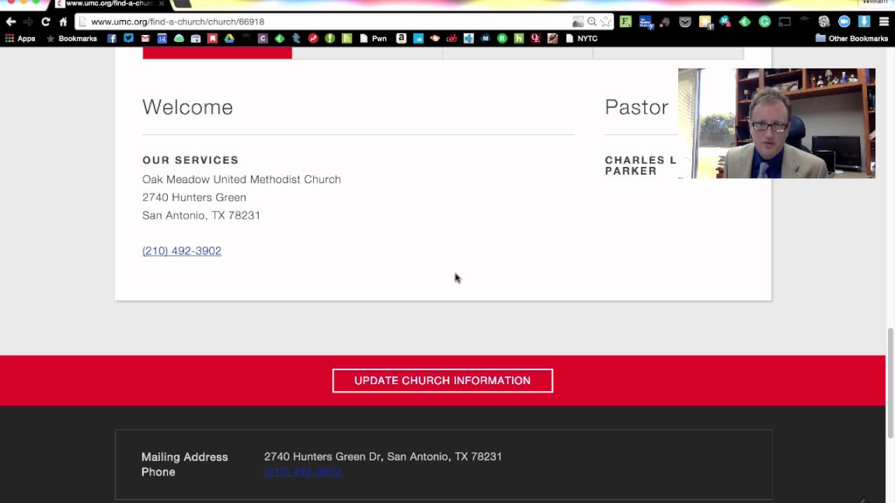 Updating Your UMC Find a Church Page