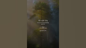 اذكر الله يذكرك 😴🤍# قران كريم بصوت القارئ ياسر الدوسري#يارب