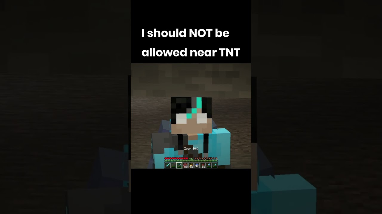 I should not have TNT  #minecraft #smp #fail