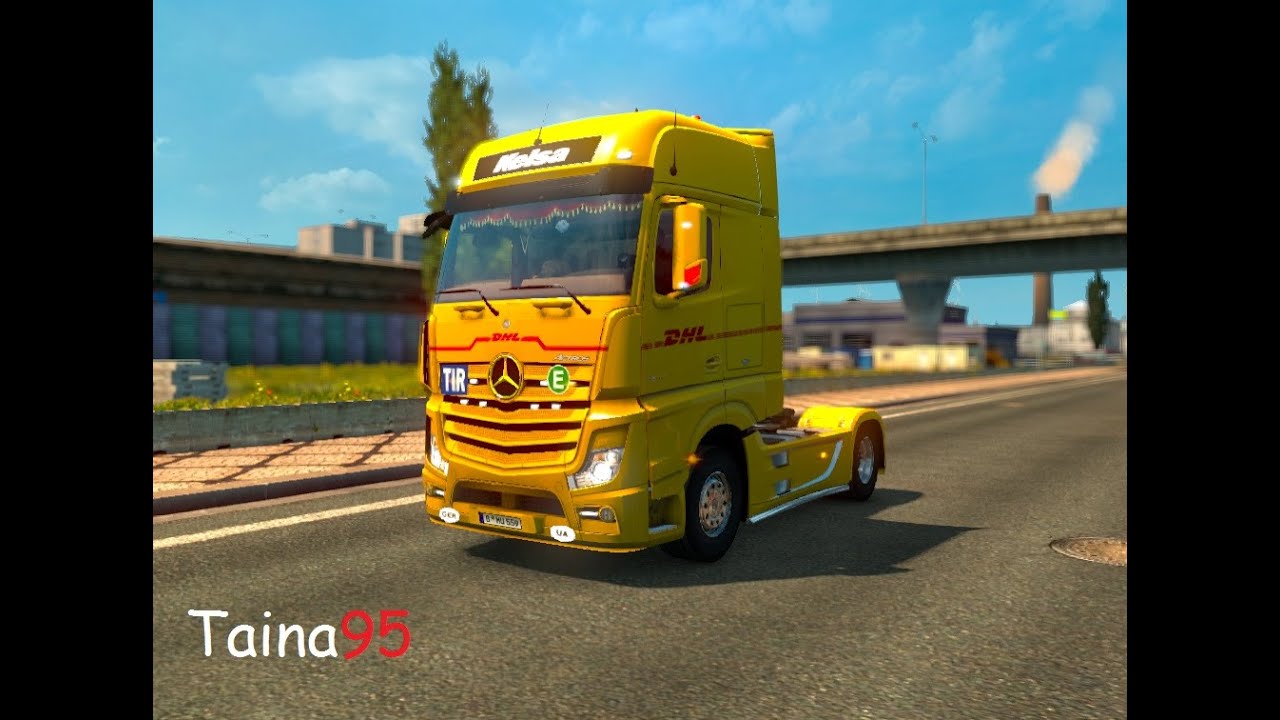Mercedes Actros Mp4 V1.11 By Taina95-ETS2 MODS