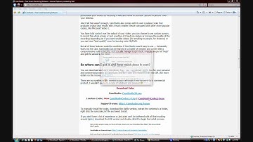 How to Download CamStudio Lossless Codec