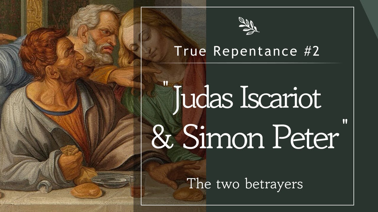 [True Repentance] The Two Betrayers : Simon Peter  Judas Iscariot