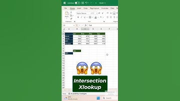 🚀 Mastering Intersection XLOOKUP in Excel! 🚀