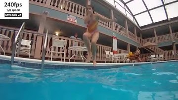 MVTools + AVISynth + Virtualdub = EXTRAslowmotion _ in water