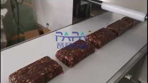 nuts mixed fruit bar/date bar extrusion cutting machine