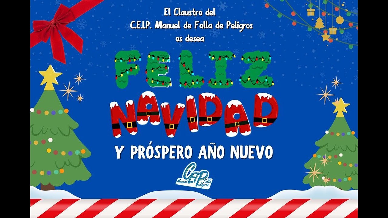 ACTUACIONES NAVIDEÑAS: INFANTIL 4 AÑOS