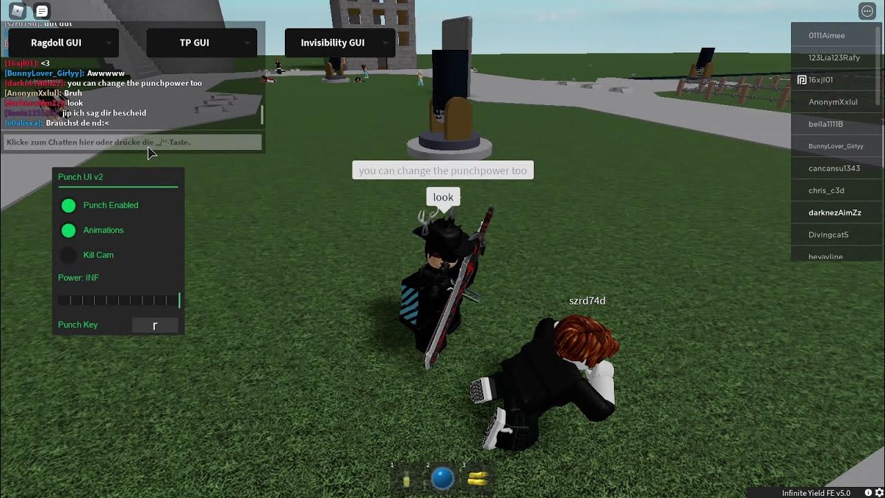 Fling gui script. Fling gui script