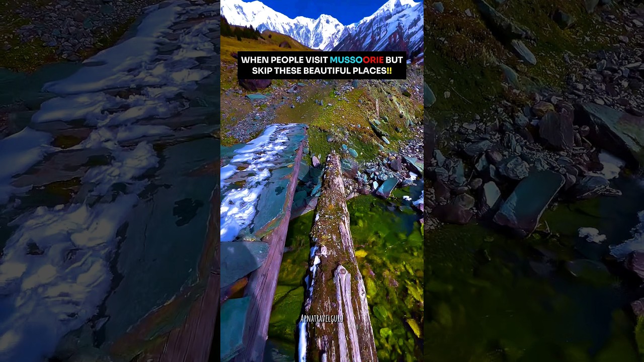 Mussoorie beautiful places for visit 