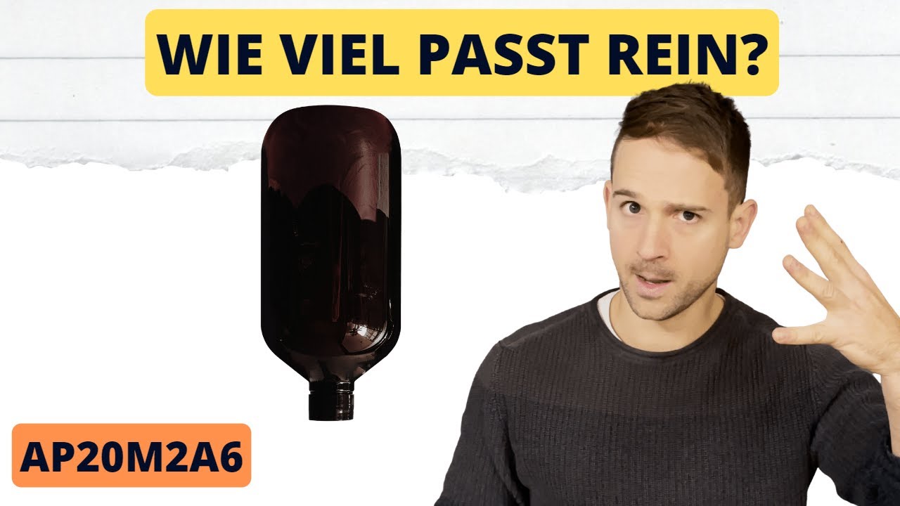 Wie viel passt in eine Flasche? Textgleichung lösen - YouTube