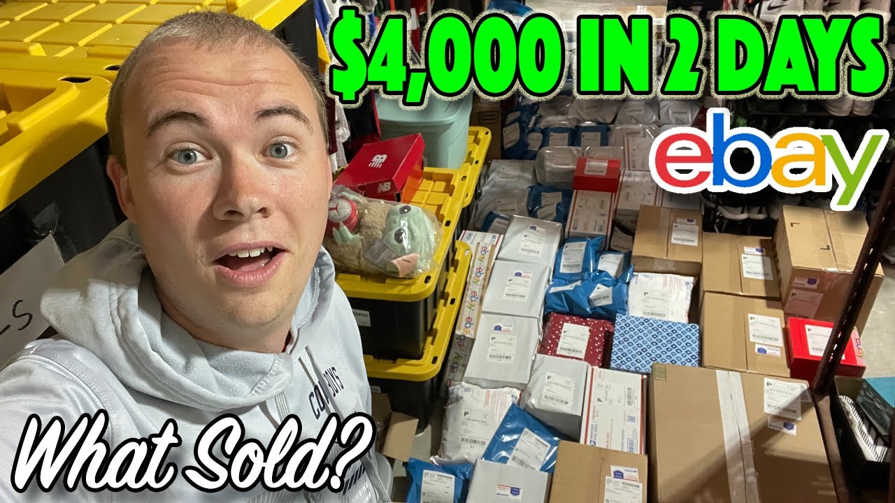 How I Make 4K Each Weekend Reselling on eBay as My FullTime Job