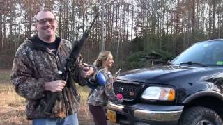 .22 caliber Tannerite and then some Blowing up Pumpkins with Tannerite!  Great redneck fun!