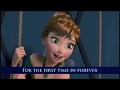 For The First Time In Forever - FROZEN - singalong