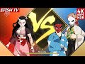 Demon form nezuko vs young sakonji hardest ai  demon slayer  kimetsu no yaiba