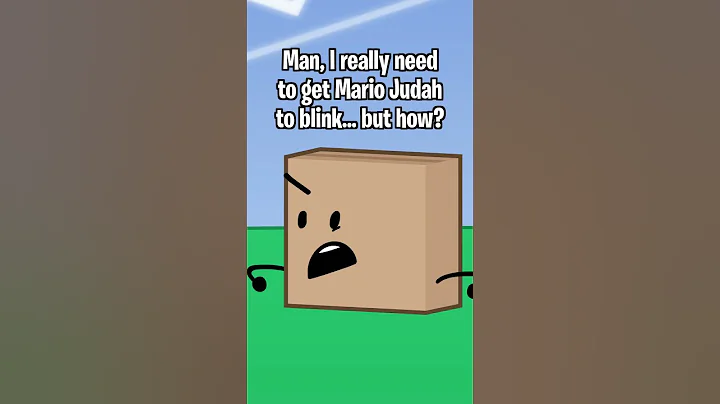 Box vs. Mario Judah! 📦 #objectshow #animation #shorts