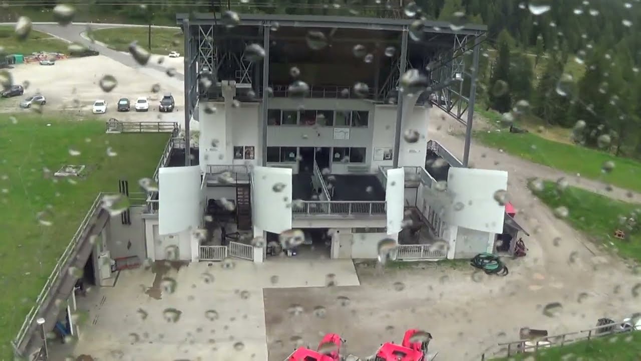 Discesa integrale funivia Agudio 