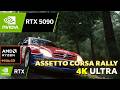Assetto Corsa Rally 4K Benchmark TSR | RTX 5090 Ryzen 9 9950X3D – Ultra Realistic Rally Performance