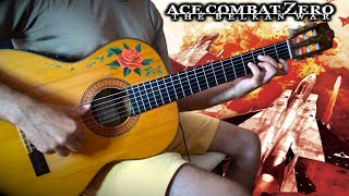 Video thumbnail of "『Zero』(Ace Combat Zero) meet flamenco gipsy guitarist【VIDEO GAME OST FINGERSTYLE GUITAR COVER NAMCO】"