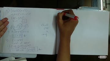 New Additional Mathematics, Exercise 3.1 Surds , questions 6-7 complete solution with explanation