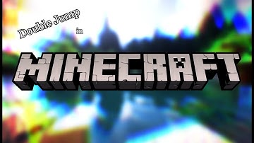 How to make a double jump | Minecraft Bedrock Tutorial