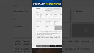 OpenAI.fm Not Working? | Hidden Truth, Real Reason &amp; 100% Working Solution Must Watch