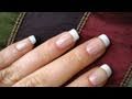 Perfect French Nails At Home Manicure Tutorial DIY