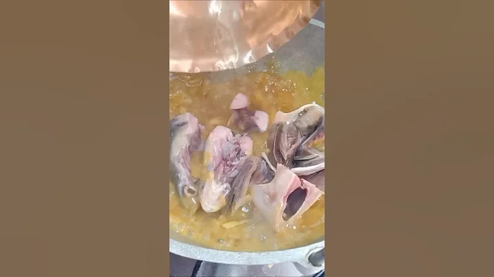 A great recipe for Hilsa fish#puishak#hilsahead#onion#cumin#garlic#salt#shorts