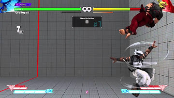 STREET FIGHTER V (BETA) - Rashid Combo # 1