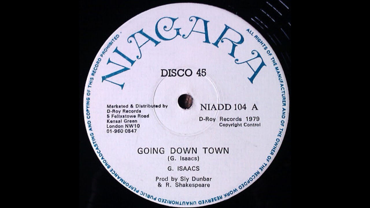 Gregory Isaacs "Going Down Town" (Niagara) Gregory Isaacs "Going Down Town" (Niagara)