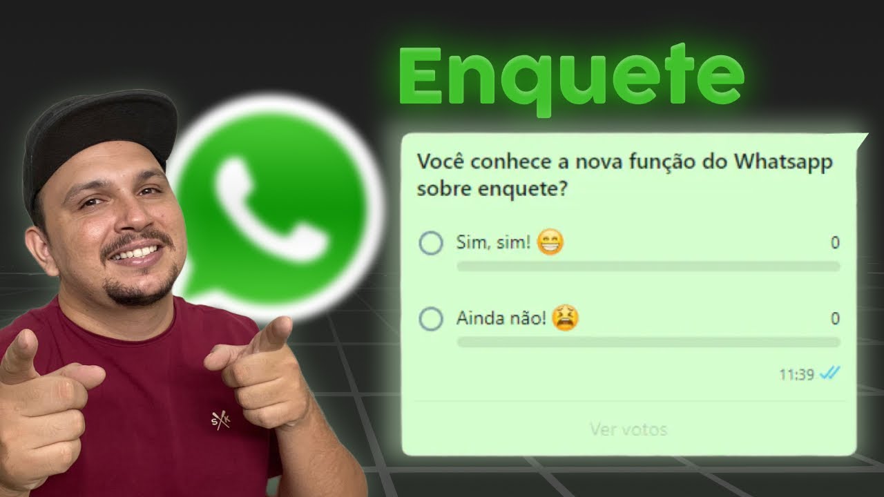 Como Criar Enquetes no WhatsApp | Nova Função (Passo a Passo) - YouTube