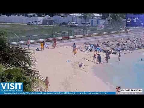 LIVE SXM Airport September 13 ✈️ -  Maho Beach Sint Maarten