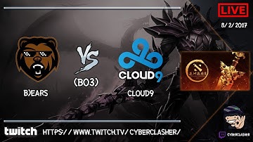 DAC 2017 EU Qualifier - B)ears vs Cloud9 #Game 1