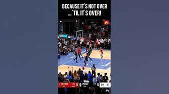 With not much time to waste... A'ja Wilson's buzzer beating winner 😱 @DOWN TO THE WIRE #reaction thumbnail