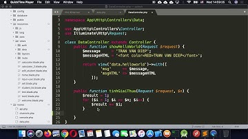 Phần 8 | Lập trình Laravel-Truyền dữ liệu từ Controller qua View Laravel-Ví dụ Tính giai thừa