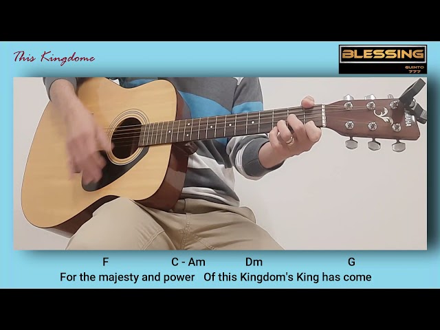 This kingdom - Lyrics and Chords Key of C | Easy Chords class=