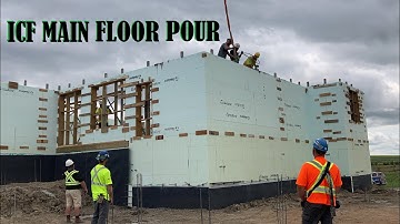 Vlog 8 - Pouring ICF Main Floor Walls - Nudura ICF