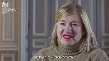 Working as a UN interpreter with Gillian Curry
