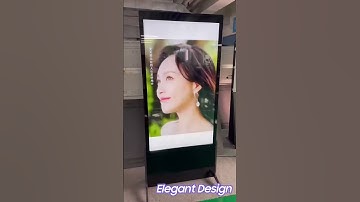 Floor Standing 4K LCD Digital Signage Advertising Display Kiosk