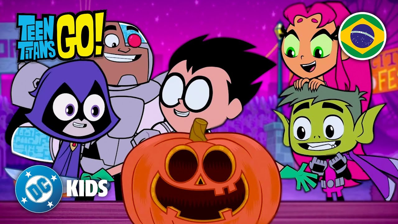 FELIZ Dia das Bruxas! 👻 | Teen Titans Go! em Português 🇧🇷 | @DCKidsBrasil