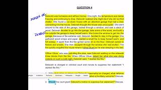 July 2023 Essay 4  from the California Bar Exam:  Crimes