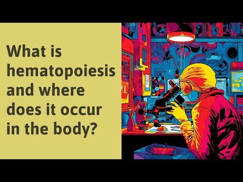 Vídeo: Onde ocorre a hematopoiese?