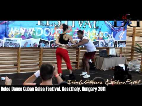 Dolce Dance Cuban salsa festival Hungary 2011. Israel Gutierrez & Zohra - YouTube