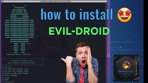 How to install evil-droid 2023 without error #evildroid #kalilinux #kalipurple #networkchuck