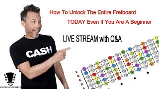 How To Unlock The Entire Fretboard TODAY Even If You Are A Beginner Live QampA