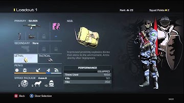 COD Ghosts - Recon Specialist Class Setup - Total Map Awareness